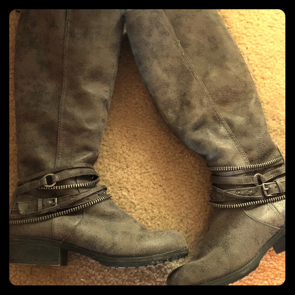 Knee high boots